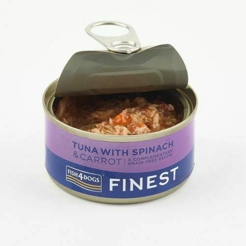 Fish4Dogs Finest Tuna With Carrot & Spinach Wet Dog Food 4 Fish4Dogs Finest Tuna With Carrot & Spinach Wet Dog Food - Image 2
