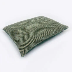 Danish Design Fleece Green Herringbone Duvet Cover