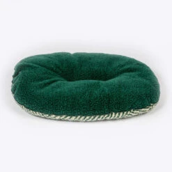 Danish Design Fleece Green Herringbone Quilted Mattress 7 Danish Design Fleece Green Herringbone Quilted Mattress -Danish Design || Scruffs || Great&Small Sales fleece green herringbone quilted mattress reverse