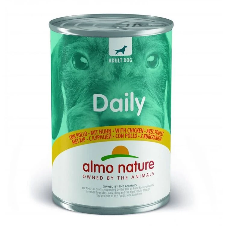 24 X Almo Nature Daily With Chicken Wet Dog Food 400g 3 24 X Almo Nature Daily With Chicken Wet Dog Food 400g