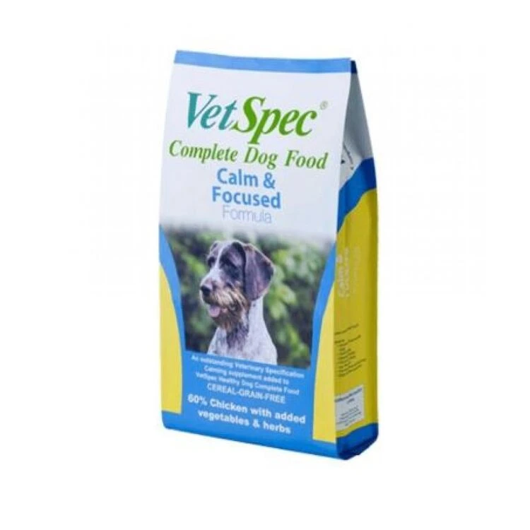 VetSpec Calm & Focused Formula Complete Adult Dog Food 3 VetSpec Calm & Focused Formula Complete Adult Dog Food