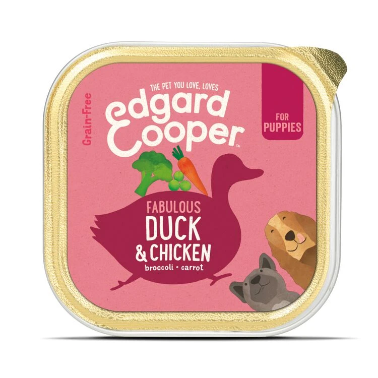 11 X Edgard & Cooper Dog Wet Cup Duck & Chicken 150g 3 11 X Edgard & Cooper Dog Wet Cup Duck & Chicken 150g