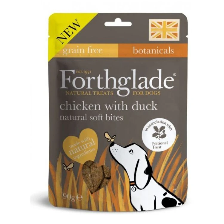 8 X 90g Forthglade National Trust Hand Baked Soft Bite Mini Treats Chicken With Duck 3 8 X 90g Forthglade National Trust Hand Baked Soft Bite Mini Treats Chicken With Duck
