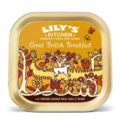 10 X 150g Lily's Kitchen Wet Dog Tray Great British Breakfast
