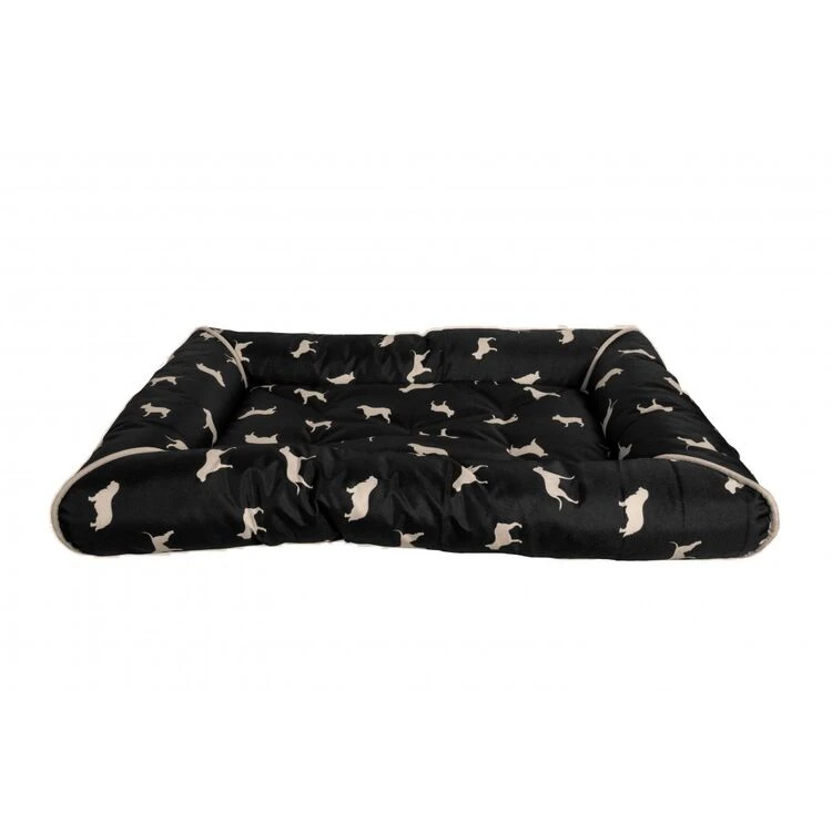 Dream Paws Water Resistant Canvas Dog Print Mattress 3 Dream Paws Water Resistant Canvas Dog Print Mattress