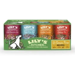 12 X 400g Lily's Kitchen Grain Free Multipack For Dogs