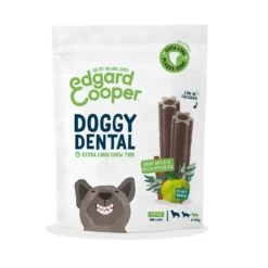8 X Edgard & Cooper Doggy Dental Chews Apple & Eucalyptus Medium Dog 7 Pack