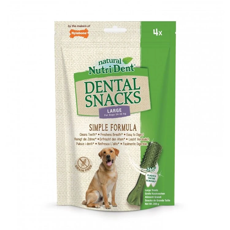 Nylabone Nutri Dent Dental Snacks Large Dog 4 Nylabone Nutri Dent Dental Snacks Large Dog - Image 2