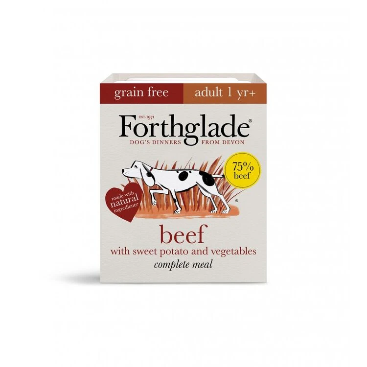 18 X Forthglade Dog Adult Complete Meal Beef With Sweet Potato & Veg 395g 3 18 X Forthglade Dog Adult Complete Meal Beef With Sweet Potato & Veg 395g