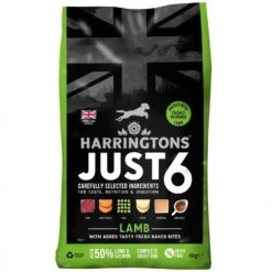 Harringtons Just 6 Lamb Dry Dog Food 6kg