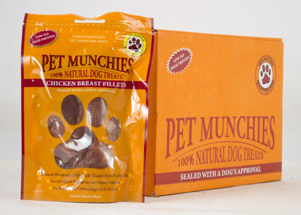 Pet Munchies Natural Chicken Breast Fillets Dog Treats 7 Pet Munchies Natural Chicken Breast Fillets Dog Treats - Image 5