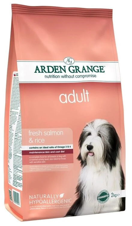 Arden Grange Salmon & Rice Adult Dog Food 3 Arden Grange Salmon & Rice Adult Dog Food
