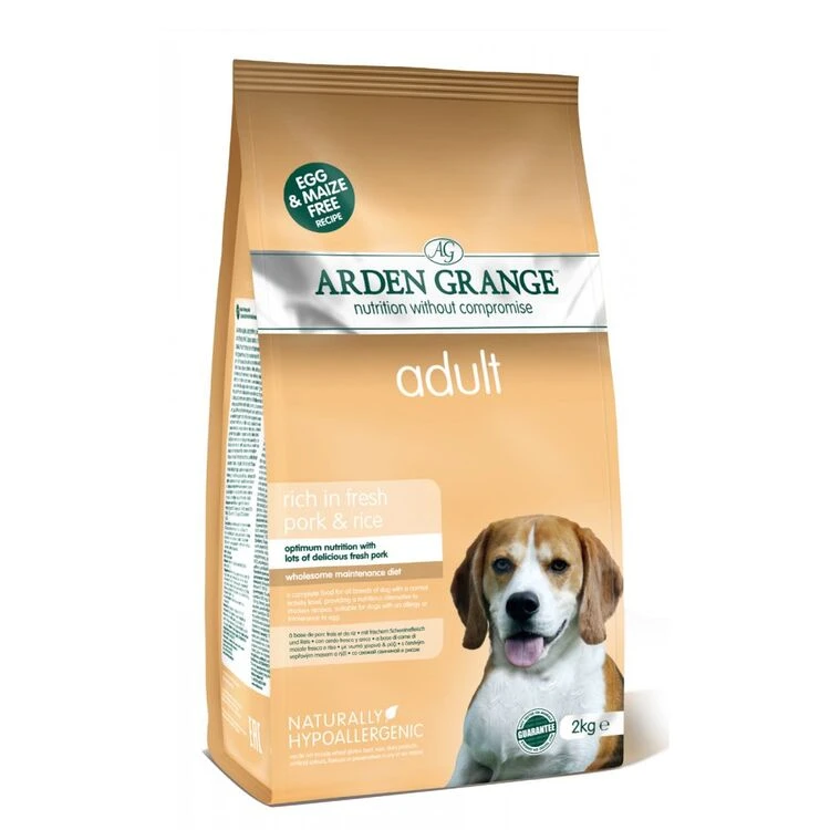 Arden Grange Adult Pork & Rice Dry Dog Food 3 Arden Grange Adult Pork & Rice Dry Dog Food