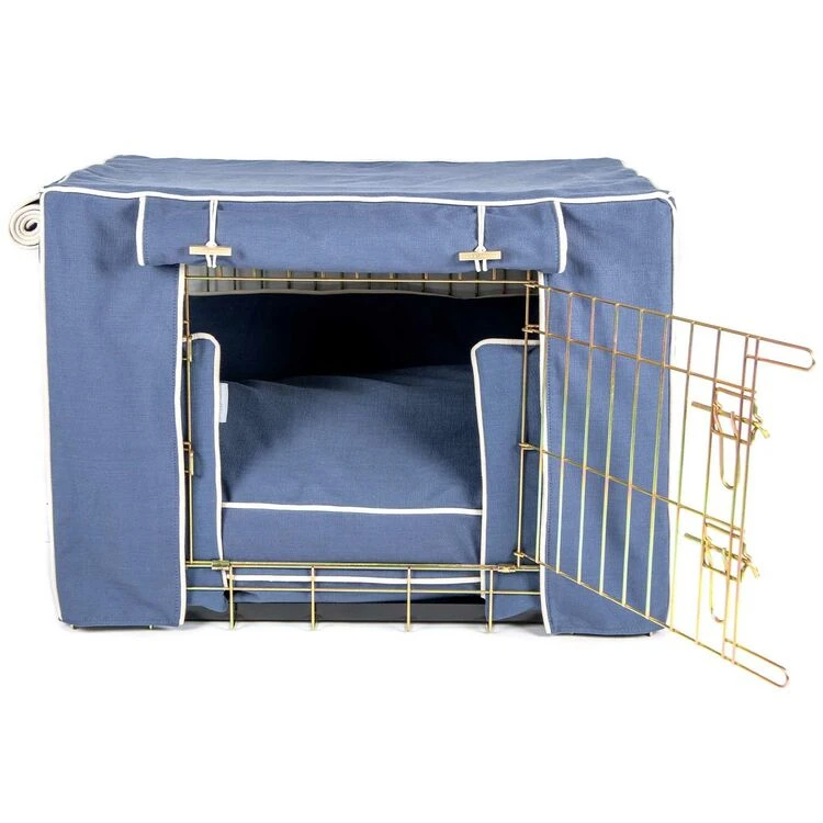Lords & Labradors Dog Crate Set In Savanna Indigo 4 Lords & Labradors Dog Crate Set In Savanna Indigo - Image 2