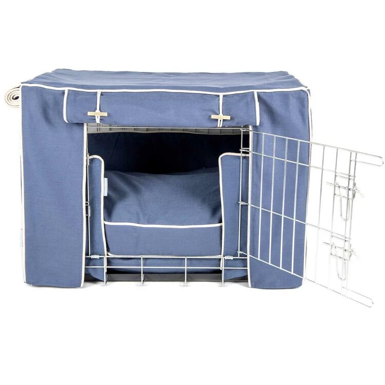 Lords & Labradors Dog Crate Set In Savanna Indigo 6 Lords & Labradors Dog Crate Set In Savanna Indigo - Image 4