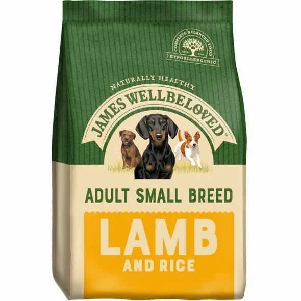 James Wellbeloved Small Breed Lamb & Rice Adult Dry Dog Food 3 James Wellbeloved Small Breed Lamb & Rice Adult Dry Dog Food