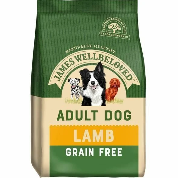 James Wellbeloved Grain-Free Lamb & Veg Adult Dry Dog Food 3 James Wellbeloved Grain-Free Lamb & Veg Adult Dry Dog Food