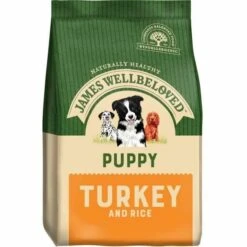 James Wellbeloved Turkey & Rice Puppy Dog Food