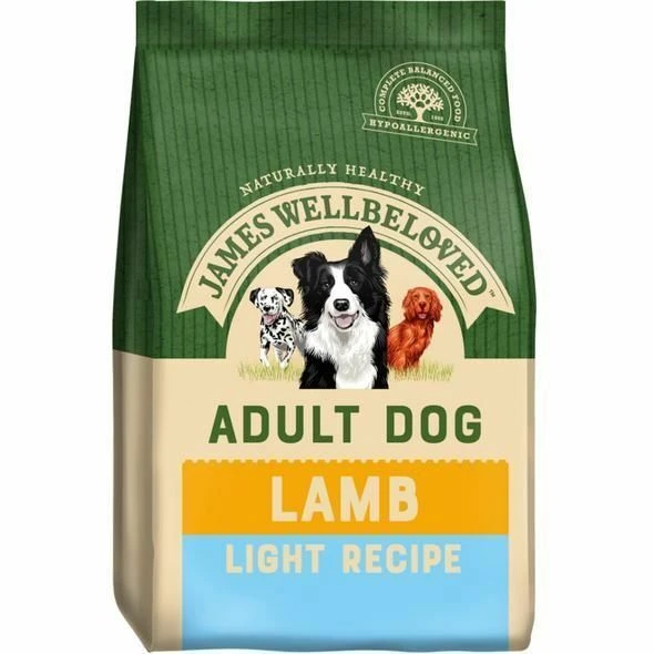 James Wellbeloved Lamb & Rice Light Adult Dry Dog Food 3 James Wellbeloved Lamb & Rice Light Adult Dry Dog Food
