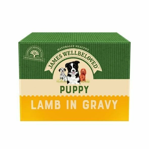 James Wellbeloved Puppy Food Pouches With Lamb And Rice 3 James Wellbeloved Puppy Food Pouches With Lamb And Rice