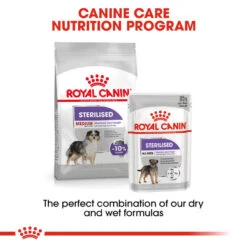 ROYAL CANIN® Medium Sterilised Care Adult Dry Dog Food 16 ROYAL CANIN® Medium Sterilised Care Adult Dry Dog Food -Danish Design || Scruffs || Great&Small Sales ju9qw39quj0k8iny6vru