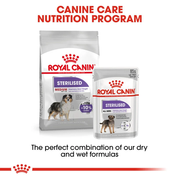 ROYAL CANIN® Medium Sterilised Care Adult Dry Dog Food 8 ROYAL CANIN® Medium Sterilised Care Adult Dry Dog Food - Image 6