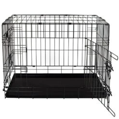 Lords & Labradors Deluxe Black Dog Crate