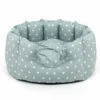 Lords & Labradors High Sided Cotton Dog Bed Egg Spot 1 Lords & Labradors High Sided Cotton Dog Bed Egg Spot -Danish Design || Scruffs || Great&Small Sales lords and labradors duck egg spot high wall bed studio