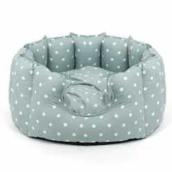 Lords & Labradors High Sided Cotton Dog Bed Egg Spot