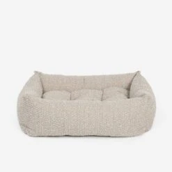 Lords & Labradors Cosy & Calm Puppy Box Bed Mink Boucle