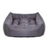 Lords & Labradors Luxury Tweed Dog Box Bed Oxford Blue Herringbone 2 Lords & Labradors Luxury Tweed Dog Box Bed Oxford Blue Herringbone -Danish Design || Scruffs || Great&Small Sales lords and labradors oxford herringbone tweed box bed studio
