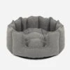 Lords & Labradors High Sided Tweed Dog Bed Pewter Herringbone -Danish Design || Scruffs || Great&Small Sales lords and labradors pewter herringbone high wall bed studio dd96a2bb 9d29 4a17 b19d 76fe026be739
