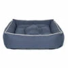 Lords & Labradors Savanna Dog Box Bed Indigo 1 Lords & Labradors Savanna Dog Box Bed Indigo -Danish Design || Scruffs || Great&Small Sales lords and labradors savanna indigo box bed studio