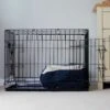 Lords & Labradors Essentials Cosy & Calming Puppy Box Bed Navy 1 Lords & Labradors Essentials Cosy & Calming Puppy Box Bed Navy -Danish Design || Scruffs || Great&Small Sales navy cosy calm