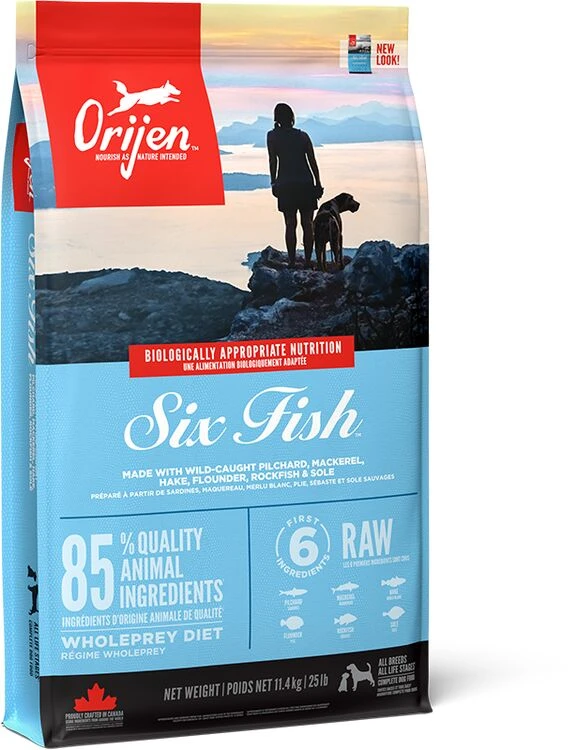 Orijen Six Fish Dry Dog Food 3 Orijen Six Fish Dry Dog Food