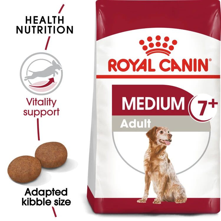 ROYAL CANIN® Medium Adult 7+ Dry Dog Food 4 ROYAL CANIN® Medium Adult 7+ Dry Dog Food - Image 2