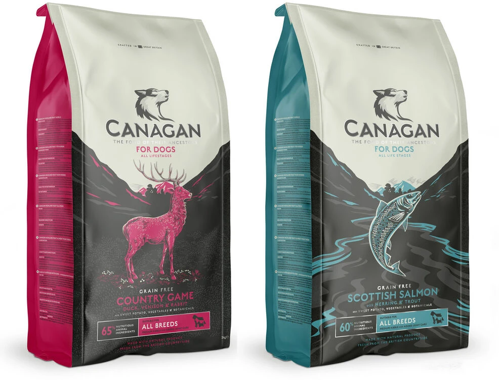 2 X 12kg Canagan Salmon & Game Grain Free Dry Dog Food Multibuy 3 2 X 12kg Canagan Salmon & Game Grain Free Dry Dog Food Multibuy