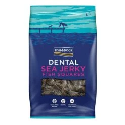 Featured Products 13 Fish4Dogs Sea Jerky Fish Squares Dental Dog Treats