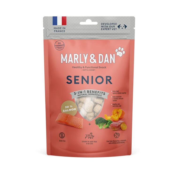 Marly & Dan Soft & Chewy Dog Bites Senior 3 Marly & Dan Soft & Chewy Dog Bites Senior