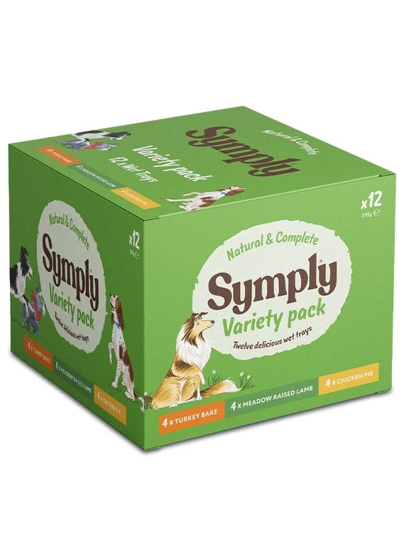 12 X 395g Symply Variety Pack With Rice Dog Food 3 12 X 395g Symply Variety Pack With Rice Dog Food