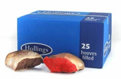 25 X Hollings Natural Filled Hooves Dog Treats
