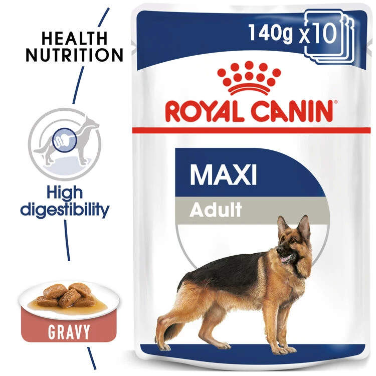 ROYAL CANIN® Maxi Large Breed Adult In Gravy Wet Dog Food 4 ROYAL CANIN® Maxi Large Breed Adult In Gravy Wet Dog Food - Image 2
