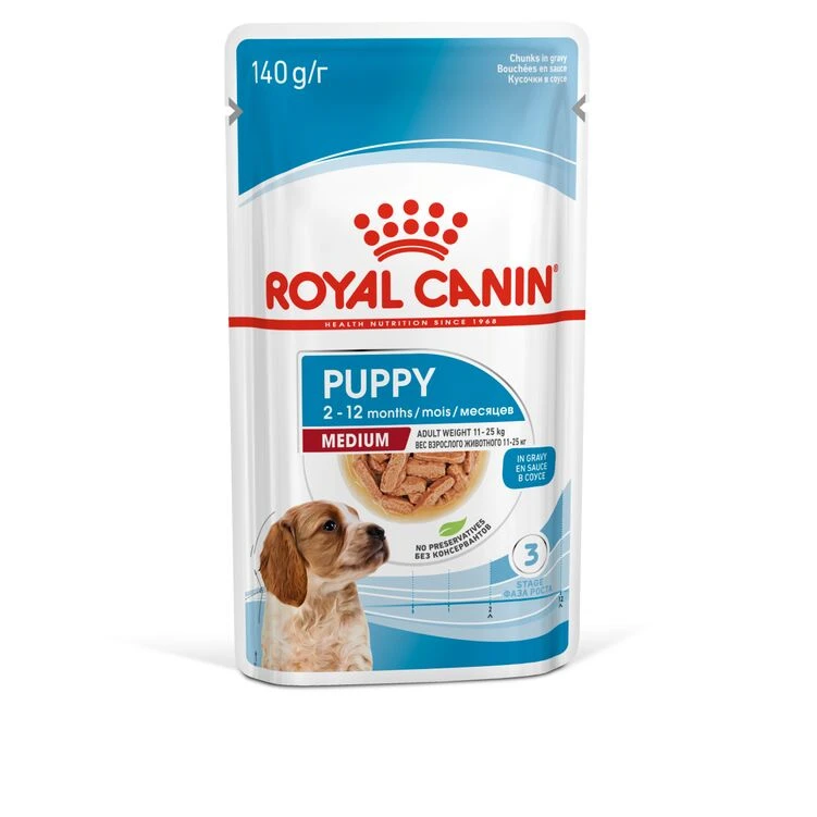 ROYAL CANIN® Medium Puppy In Gravy Wet Food 3 ROYAL CANIN® Medium Puppy In Gravy Wet Food