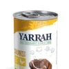 12 X Yarrah Organic Dog Chunks Chicken With Nettle & Tomato 405g -Danish Design || Scruffs || Great&Small Sales yarrah 12