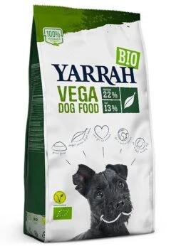 Yarrah Organic Dog Vegetarian/vegan With Baobab Coconut Oil 21% Protein & 13% Fat 2kg